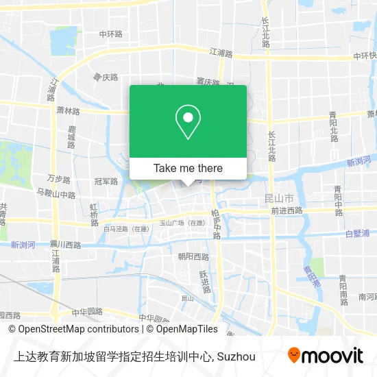 上达教育新加坡留学指定招生培训中心 map