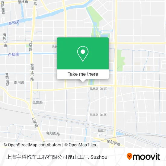上海宇科汽车工程有限公司昆山工厂 map