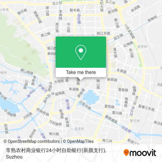 常熟农村商业银行24小时自助银行(新颜支行) map