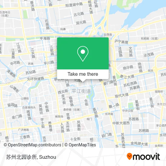 苏州北园诊所 map