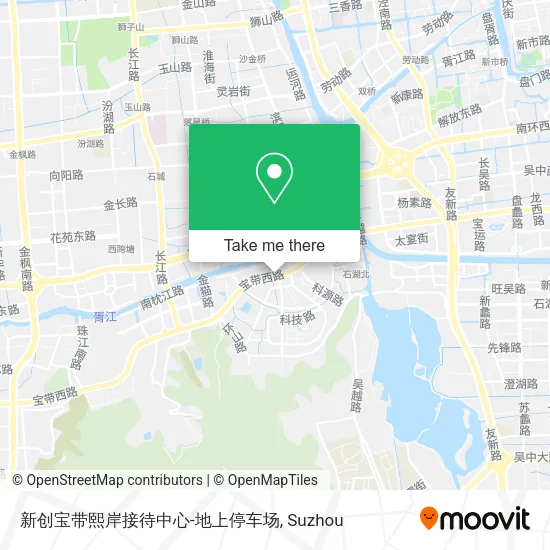 新创宝带熙岸接待中心-地上停车场 map