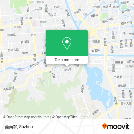 鼎面客 map