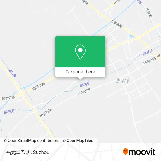 福元烟杂店 map