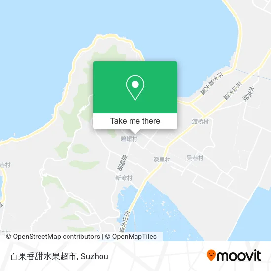 百果香甜水果超市 map