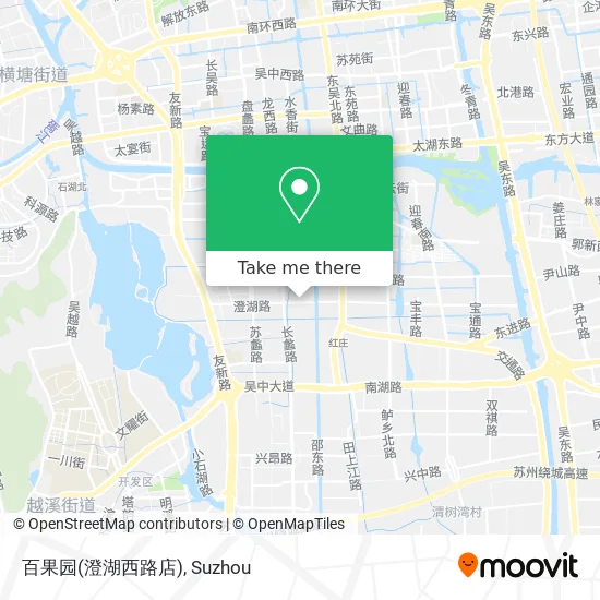 百果园(澄湖西路店) map
