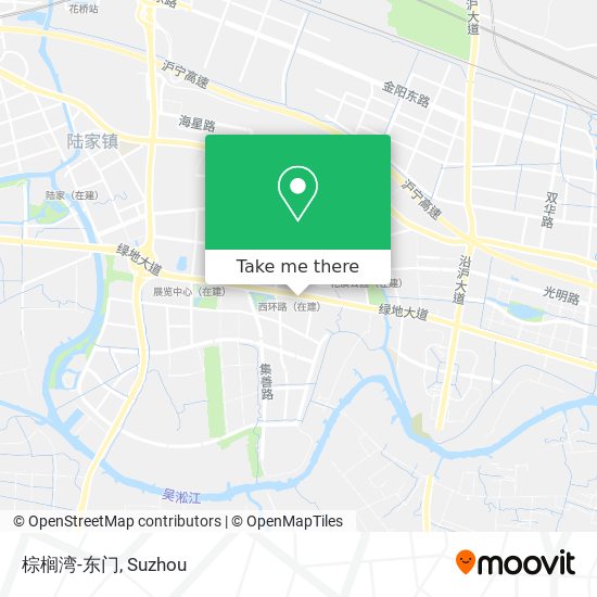 棕榈湾-东门 map