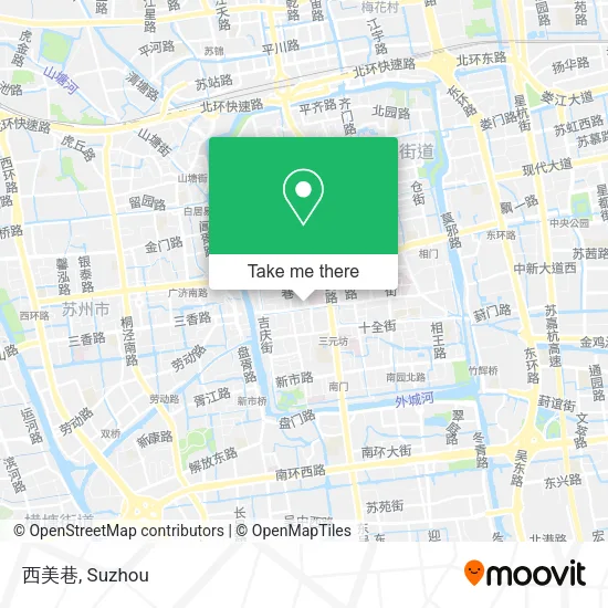 西美巷 map