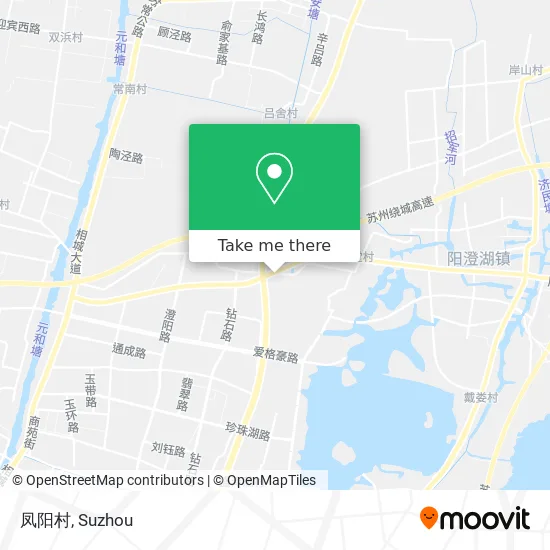 凤阳村 map
