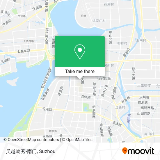 吴越岭秀-南门 map