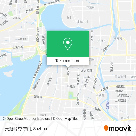 吴越岭秀-东门 map