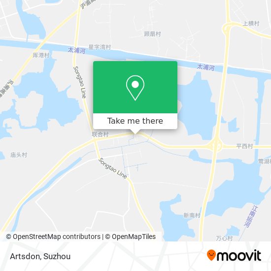 Artsdon map