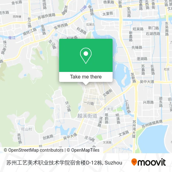 苏州工艺美术职业技术学院宿舍楼D-12栋 map