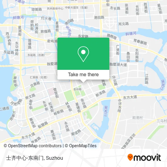 士齐中心-东南门 map