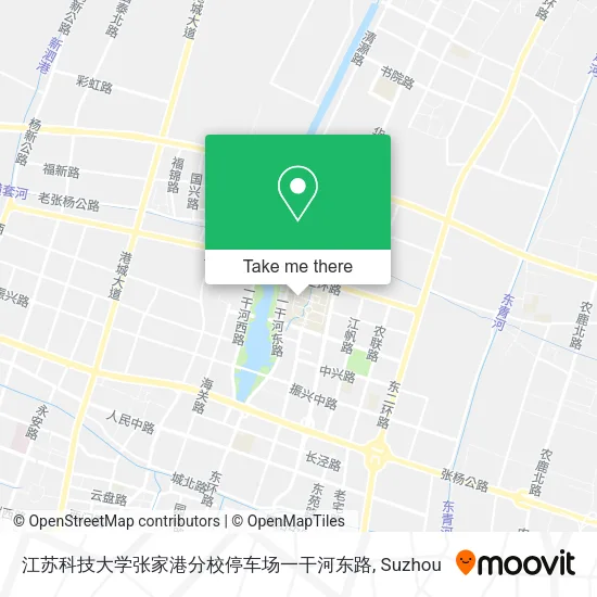 江苏科技大学张家港分校停车场一干河东路 map