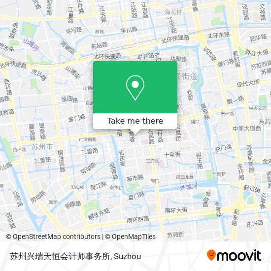 苏州兴瑞天恒会计师事务所 map