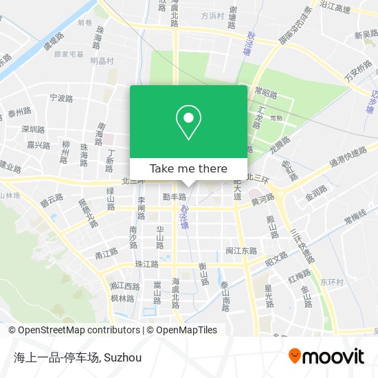海上一品-停车场 map