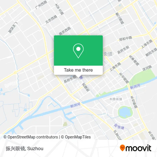 振兴眼镜 map