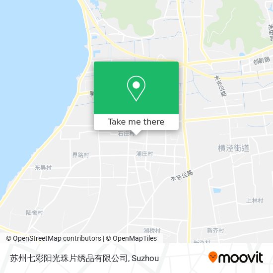苏州七彩阳光珠片绣品有限公司 map