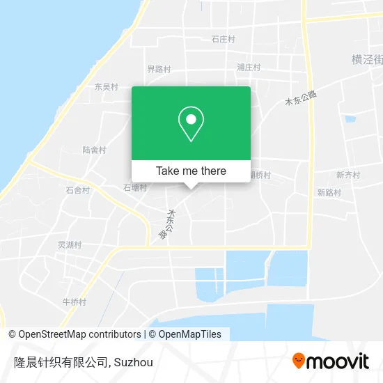 隆晨针织有限公司 map