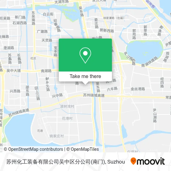 苏州化工装备有限公司吴中区分公司(南门) map