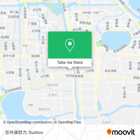 苏州康群力 map
