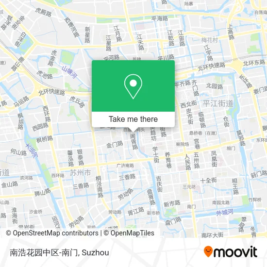 南浩花园中区-南门 map