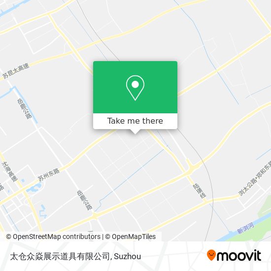 太仓众焱展示道具有限公司 map