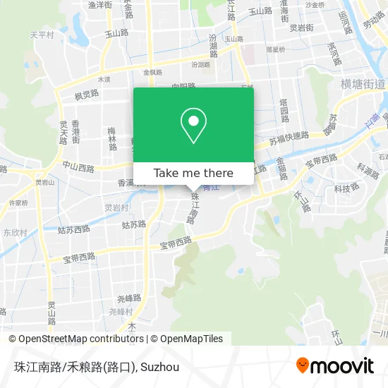 珠江南路/禾粮路(路口) map