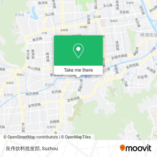 良伟饮料批发部 map