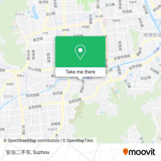 安信二手车 map