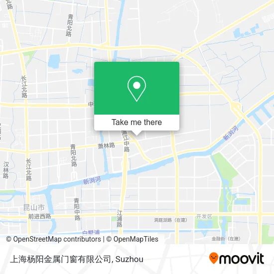 上海杨阳金属门窗有限公司 map