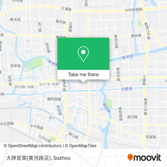 大牌冒菜(黄河路店) map