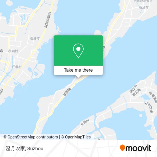 澄月农家 map