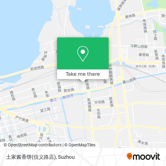 土家酱香饼(信义路店) map