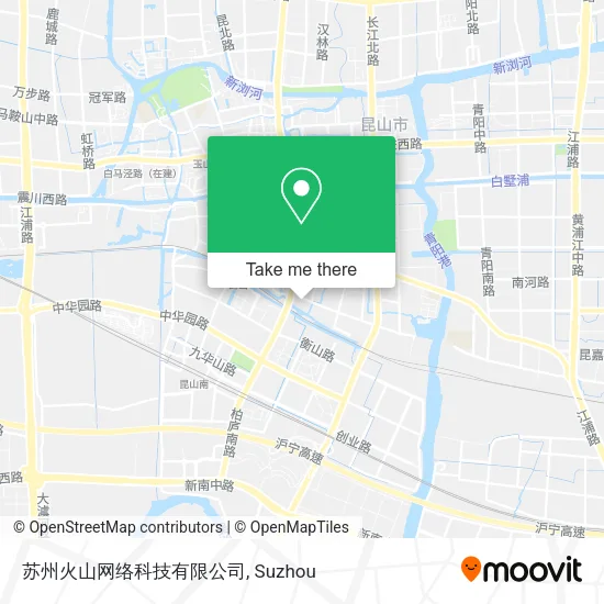 苏州火山网络科技有限公司 map