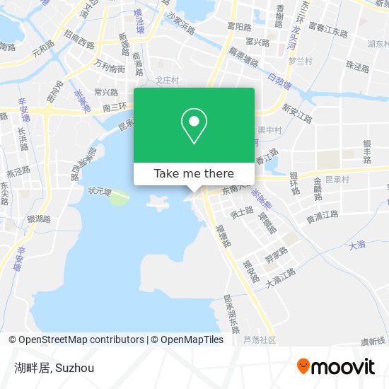 湖畔居 map