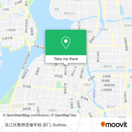 吴江区教师进修学校-东门 map