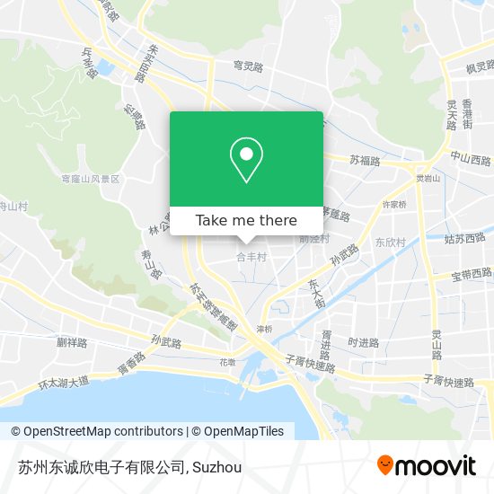 苏州东诚欣电子有限公司 map