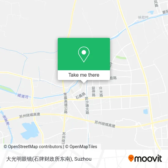 大光明眼镜(石牌财政所东南) map