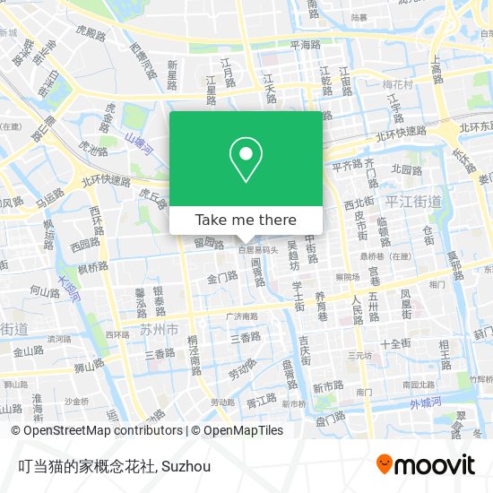 叮当猫的家概念花社 map