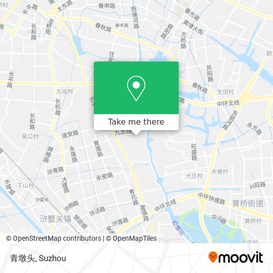 青墩头 map