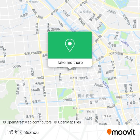 广通客运 map