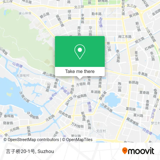 言子桥20-1号 map