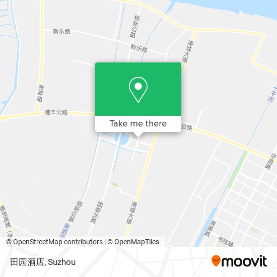 田园酒店 map