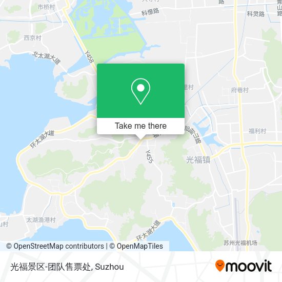 光福景区-团队售票处 map