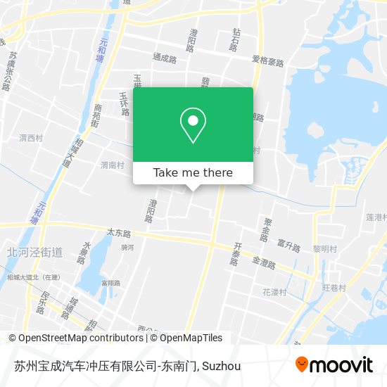 苏州宝成汽车冲压有限公司-东南门 map