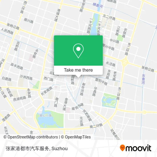 张家港都市汽车服务 map