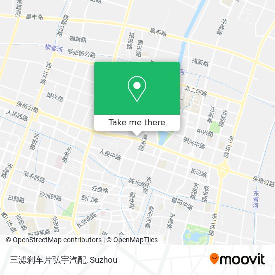三滤刹车片弘宇汽配 map