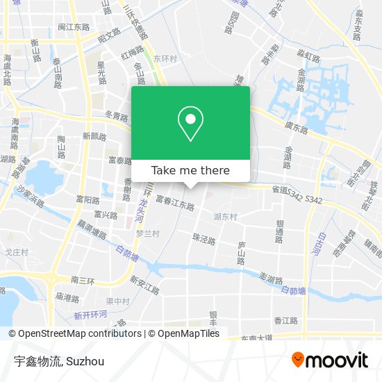 宇鑫物流 map