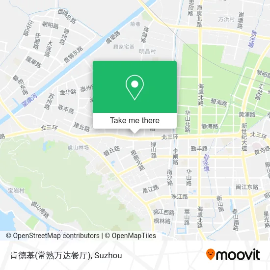 肯德基(常熟万达餐厅) map